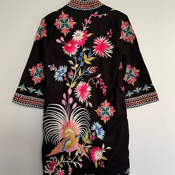 Johnny Was JULIE LINEN KIMONO COAT - Picture 9 of 10